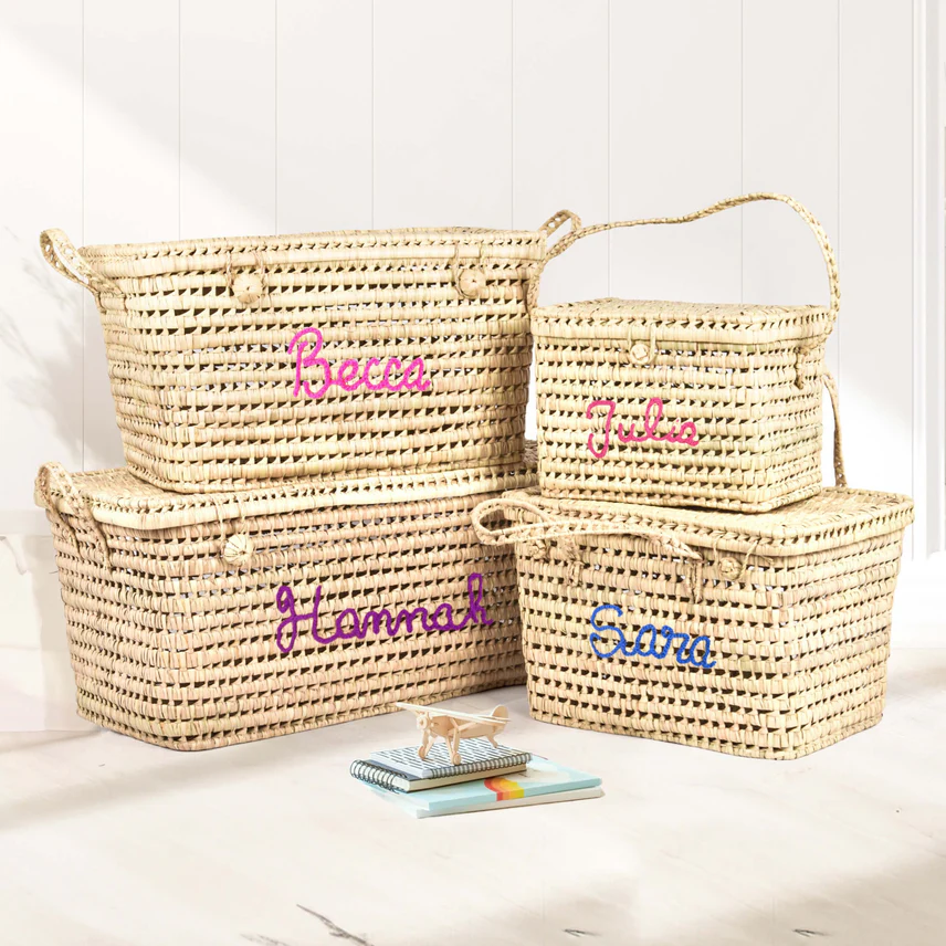 Storage Basket for toys, laundry basket, keepsakes, baby shower gift, nursery storage