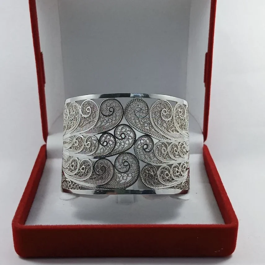 Moroccan Treasures Filigree Bracelet - Essaouira fusion of tradition and elegance